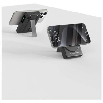Xssive Magnetisk Trådløs Powerbank inkl. Kabel 10.000 mAh XS-PB43B - Sort